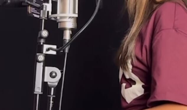 Nepo baby Scarlett Thomas showed off her incredible singing skills in a new video posted on Monday - as she pursues a music career after skipping her GCSEs this summer