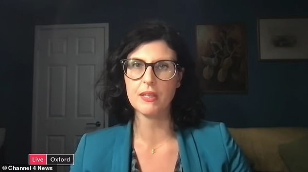 Health Select Committee chair Layla Moran, pictured, told Channel 4 News that her committee has written to Technology Secretary Liz Kendall, calling for pressure to be put on social media giants