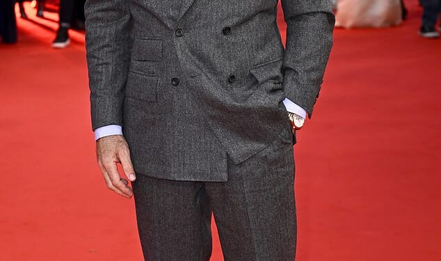 Daniel Craig has revealed a striking new look as he joined his glamorous co-stars Mila Kunis, Kerry Washington and Glenn Close at the Wake Up Dead Man: A Knives Out Mystery premiere in London on Wednesday