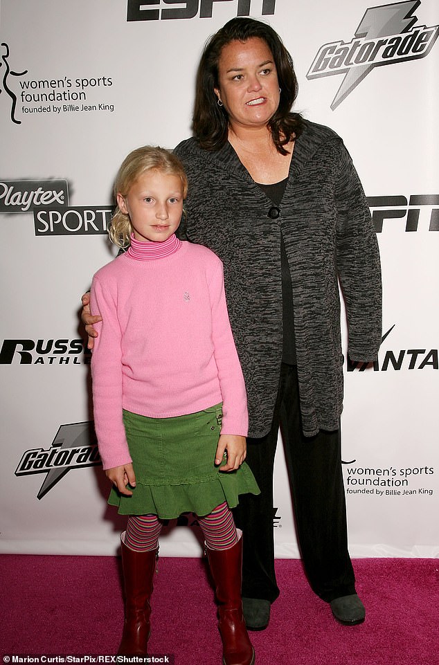 On Wednesday, the A League of Their Own star, 62, shared a heartbreaking Instagram post featuring a much younger photo of her daughter, Chelsea, now 28 (pictured in 2006)