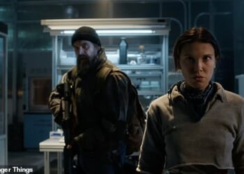 David Harbour was notably absent in many of the scenes of the final trailer released ahead of the sci-fi series' return to screen next month, which will conclude the show for good