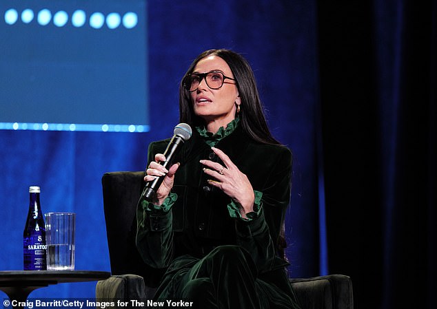 Demi reflected: 'It's one of the many things, for me, that I just felt didn't make sense. And so I challenged that to say, you know, "Why not? Why can't you have both?" But with that, I think, came a lot of pressure I put on myself to, in a sense, prove that it was possible'