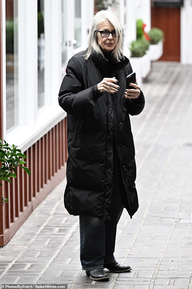 Diane Keaton, one of Hollywood¿s most distinctive and beloved stars, has died at the age of 79; (pictured in her last public appearance in December 2024)