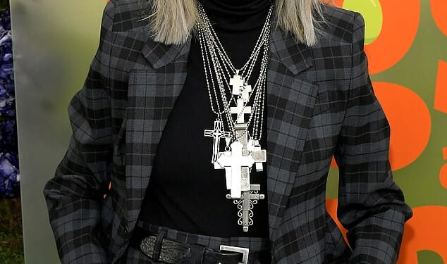 Diane Keaton's cause of death has been revealed just days after her passing at the age of 79 on October 11; seen in 2019 in L.A.