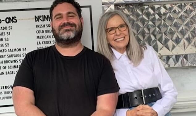 Evan J. Fox, the owner of LA-based Yeastie Boys Bagel, opened up exclusively with The Daily Mail about Keaton's commitment to giving back to the less fortunate