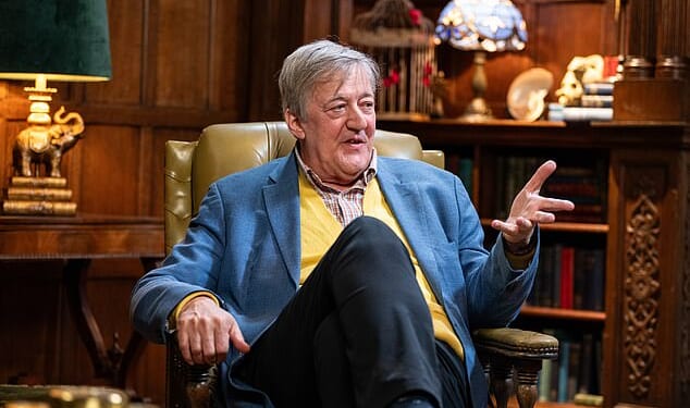 Stephen Fry proved himself to be a Faithful when he was banished from the Celebrity Traitors