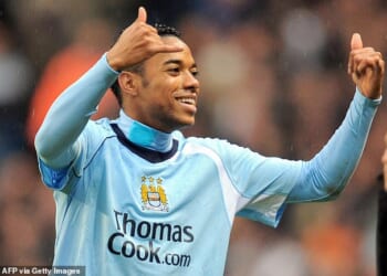 Disgraced former Manchester City star Robinho has given his first interview from prison