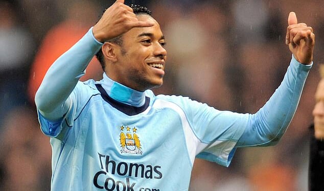 Disgraced former Manchester City star Robinho has given his first interview from prison