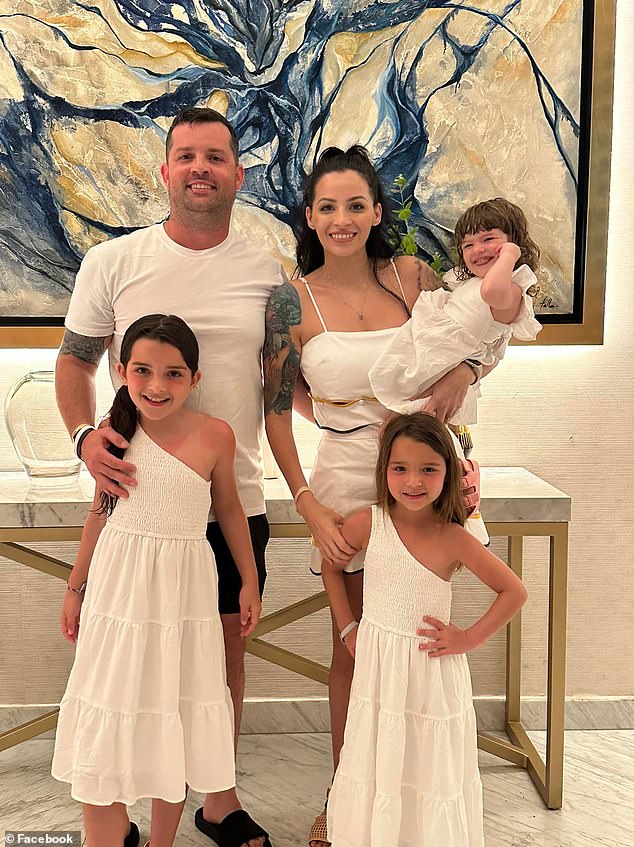 Scholtes was allowed to go on holiday to Hawaii with his wife Erika Scholtes, who has stood by him and even strongly defended him in court, and their children earlier this year