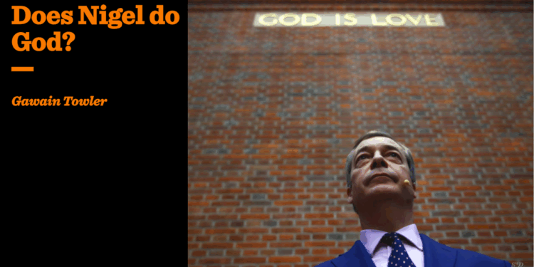 Does Nigel do God? | Gawain Towler