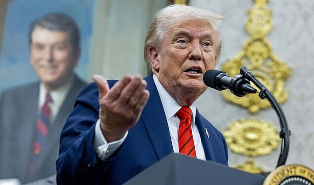 Donald Trump says Hamas are gathering Israeli hostages 'now' ahead of historic handover as thousands of Palestinians trudge home through Gaza rubble