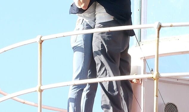 Callum Turner is hard at work on his next project, a racy romcom, which saw him share a passionate kiss with his stunning co-star on Tuesday