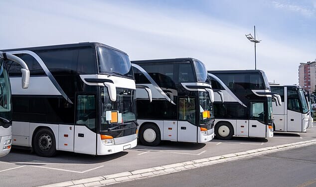 Mix up: A couple were allowed to board the wrong coach after they booked a trip from Slovenia to Croatia