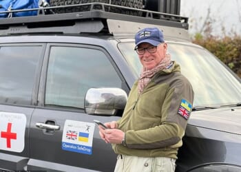 James Hewitt, 67, former Household Cavalry officer who became a social outcast after selling the story of his five-year affair with Diana, has embarked on a commendable new chapter in his life – a life which he is now putting on the line in Ukraine