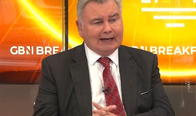 Eamonn Holmes claims he was the inspiration for a 'devilishly handsome' character in one of Jilly Cooper's racy novels as he pays tribute to the author following her death