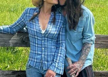 Elizabeth Hurley spilled on her love life with boyfriend Billy Ray Cyrus six months after making their relationship Instagram official (pictured April 20)