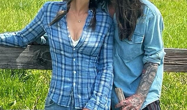 Elizabeth Hurley spilled on her love life with boyfriend Billy Ray Cyrus six months after making their relationship Instagram official (pictured April 20)