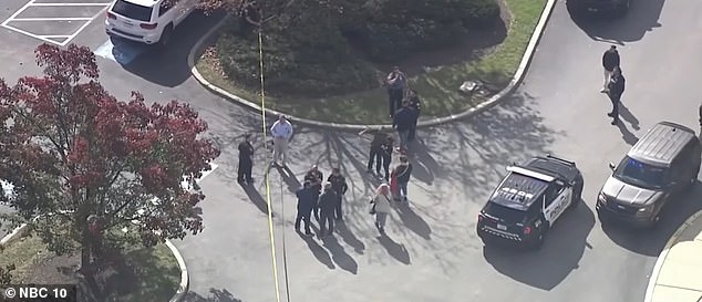 Police tracked the car down to a parking lot near the Doubletree Guest Suites Hotel in Plymouth Township, but before long, Janiczek put the car in reverse and struck the patrol vehicle several times