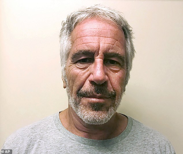The convicted paedophile Jeffrey Epstein bankrolled the former duchess for 15 years (Pictured in 2017 in prison mugshot)