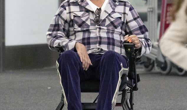 Grey¿s Anatomy heartthrob Eric Dane made a rare public appearance amid his battle with ALS, spotted in a wheelchair at Toronto Pearson Airport on Thursday