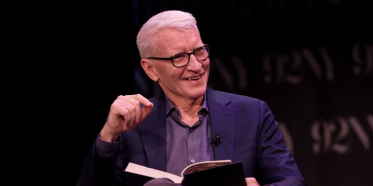 Anderson Cooper attends a conversation with Barry Diller at 92NY on May 20, 2025, in New York City.