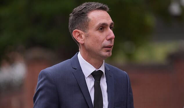 David Coote arrived at Nottingham Magistrates' Court on Tuesday, where he pleaded guilty to making an incident video of a child