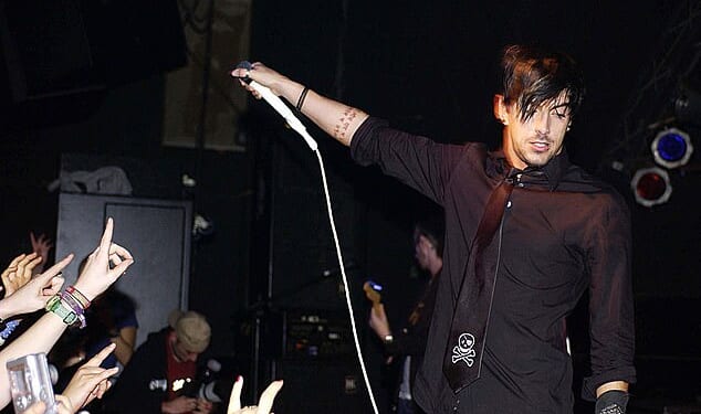 Ian Watkins in 2004 at the height of Lostprophets' success... and before his shameful downfall