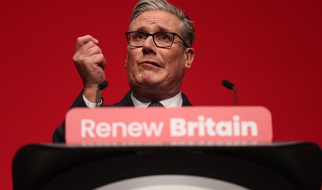 Keir Starmer has been warned he only has 'months' to show he can stop Labour 's collapse