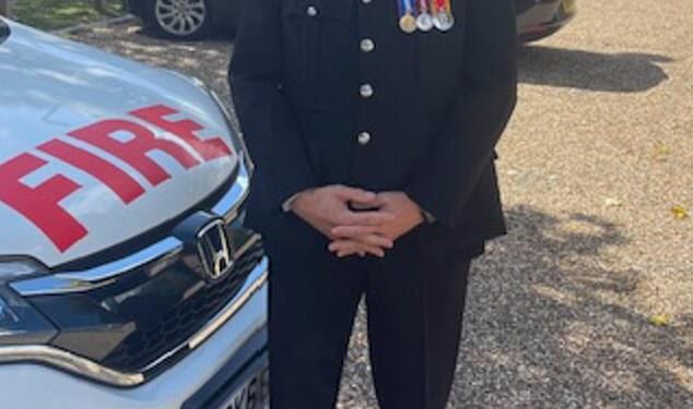 John Linden, was a station manager and worked for Norfolk Fire Service for 32 years before his sacking