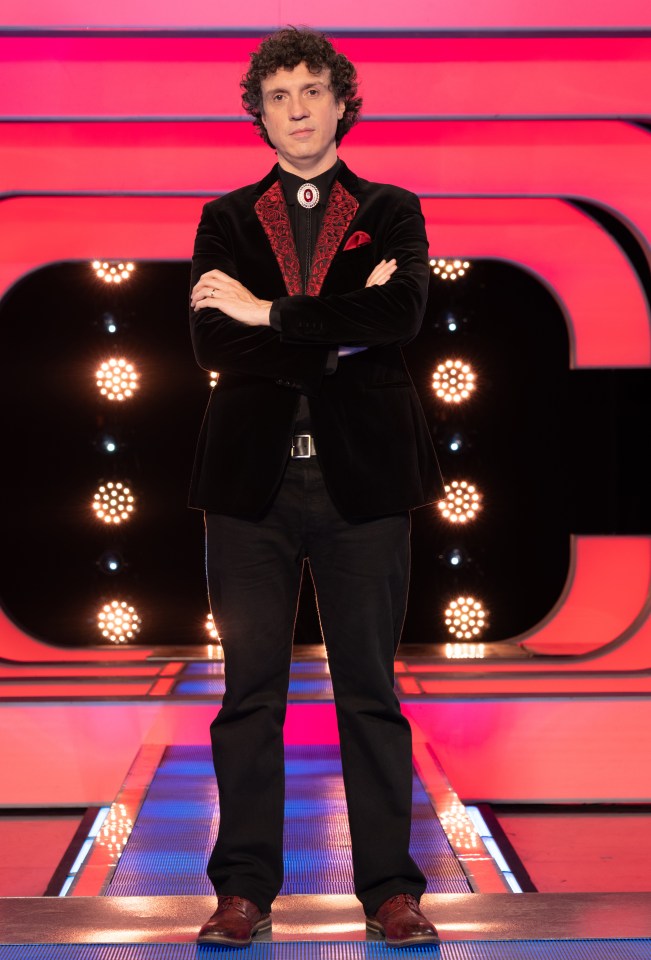 Darragh Ennis from Beat The Chasers on ITV.