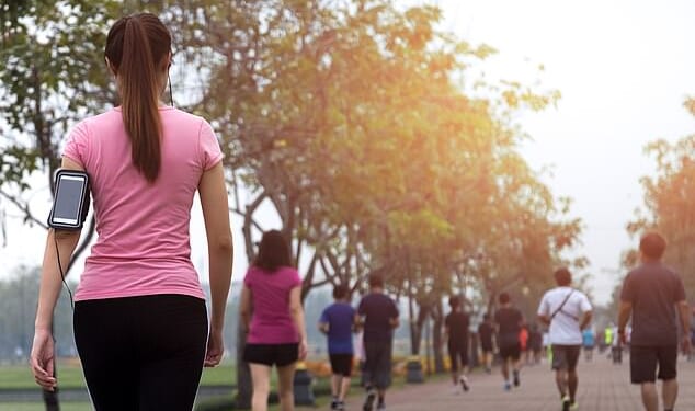 The results showed that 'modest changes to step patterns without dramatic increases in step number' could yield significant heart health benefits, the researchers claimed