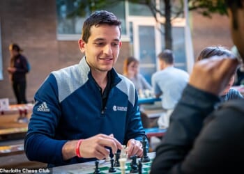 Charlotte Chess Club founder Peter Giannatos told Daily Mail his was the voice urging Daniel Naroditsky to log off and 'call it a night' as he visibly unraveled on his final livestream