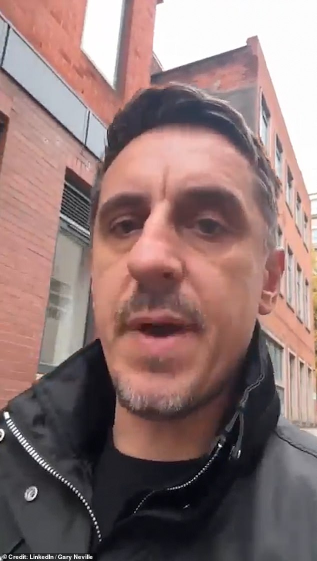 Former England and Manchester United footballer Gary Neville this month shared online a video in which he criticised 'angry middle-aged men' putting up Union flags in the streets