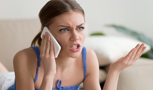 Gone are the days when youngsters used the classic method of phone calling (pictured, stock image)
