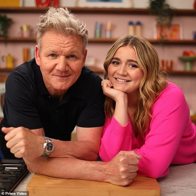 It comes after Gordon took to social media last month to share his pride in his daughter Tilly, 23 as her Prime Video series, Dish It Out, dropped on the streaming platform