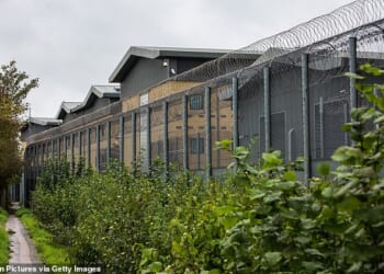 Heathrow Immigration Removal Centre, where migrants stay shortly before they are deported from the UK