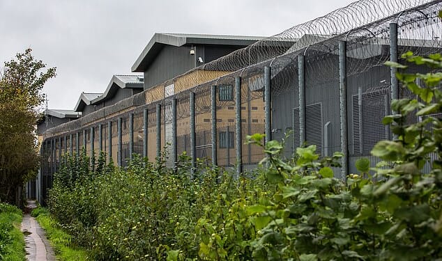 Heathrow Immigration Removal Centre, where migrants stay shortly before they are deported from the UK
