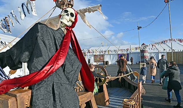 A Halloween event charging £57.50 per family ticket has been branded the 'new Willy Wonka Experience' and a 'huge disappointment' by visitors