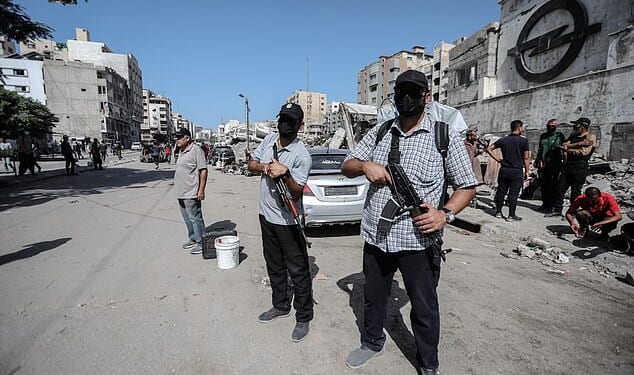 Some 7,000 gunmen were called on to reassert control over areas of Gaza that had been vacated by Israeli forces