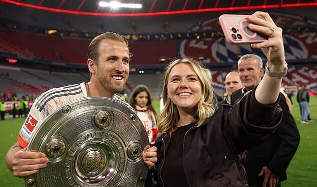 Harry Kane's wife Kate has become a key factor in Bayern Munich's efforts to keep the England captain in Germany beyond next summer.