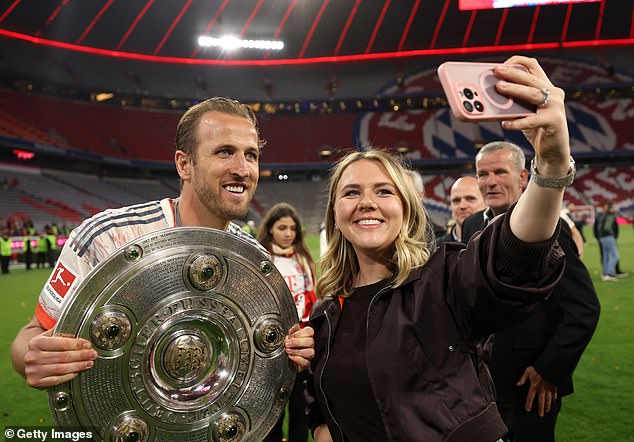 Harry Kane's wife Kate has become a key factor in Bayern Munich's efforts to keep the England captain in Germany beyond next summer.