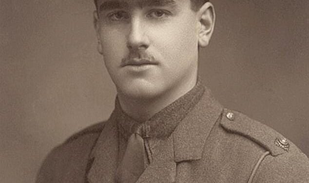 Letters revealing the torment of Rudyard Kipling over his missing son have emerged for sale. Above: Jon Kipling in his Army uniform. He disappeared during the Battle of Loos in 1915