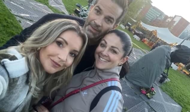 Helen Skelton cosies up to co-star Gethin Jones during filming as she shares sweet Instagram with telling Taylor Swift song as the soundtrack