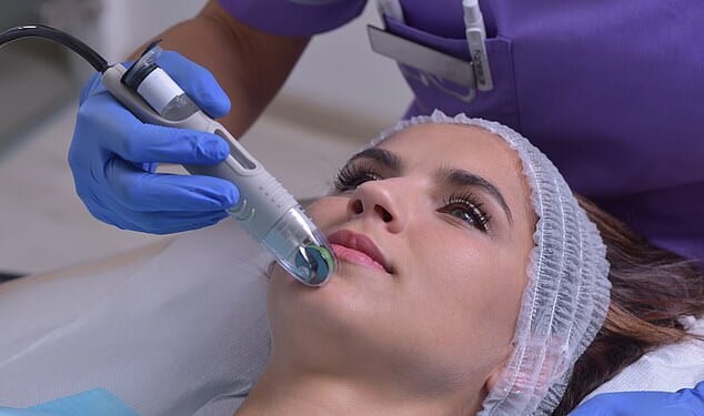 Chin hairs are more common in peri-menopausal and menopausal women because the levels of oestrogen fall over time, meaning androgens become relatively more dominant