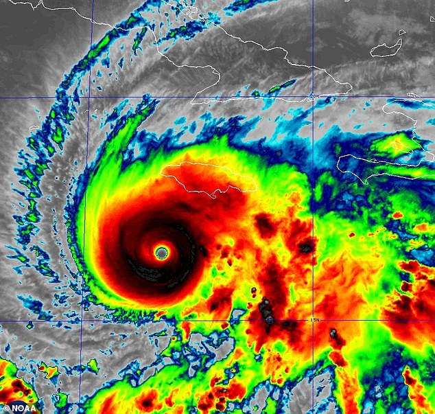 The National Hurricane Center (NHC) warned Jamaica residents: 'Remain sheltered! Failure to act may result in serious injury or loss of life.'