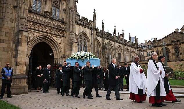 If there was a dry eye among this congregation of champions, then I for one was too welled up to notice: Here's what I saw inside Ricky Hatton's cathedral funeral service, writes JEFF POWELL