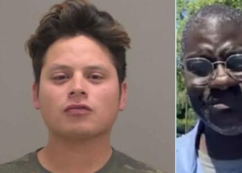 Wilmer Fuentes Mejia, left, is accused in the hit-and-run death of Richard Ferguson Jr., 61, of Durham, North Carolina.