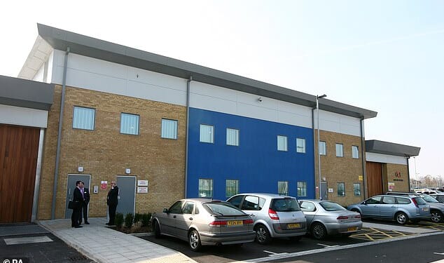 Migrants awaiting deportation at Brook House, pictured, near Gatwick Airport, are allegedly being given art classes and IT lessons at a cost to the taxpayer