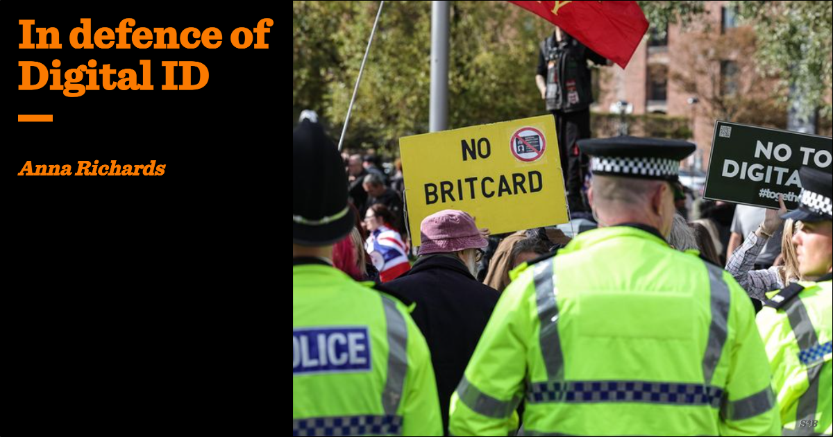 In defence of Digital ID | Anna Richards