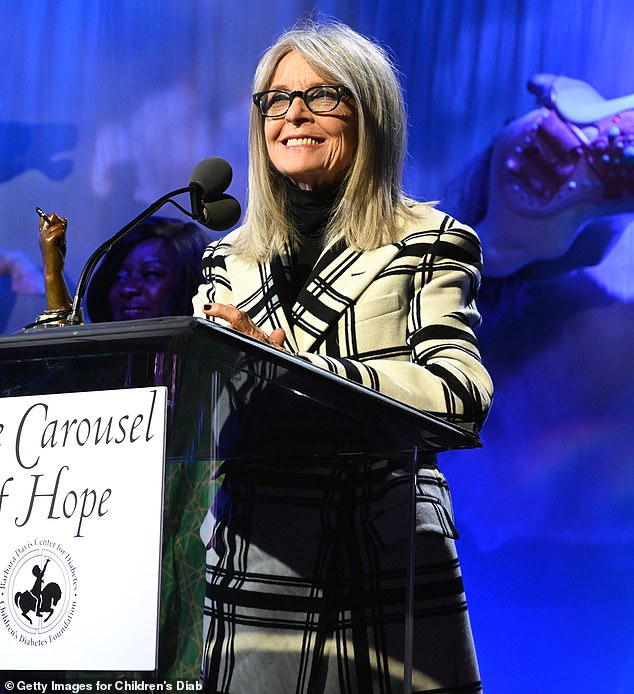 Allen is said to be 'extremely distraught and surprised and upset' over the shock news of Keaton's death, an insider told People; Keaton seen in 2022 in Beverly Hills